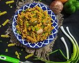 A picture of step 6 of Chinese Sauce Fusilli Pasta.