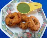A picture of step 10 of Medu Vada.