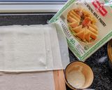 A picture of step 1 of Aloo Cheese Spring Rolls.
