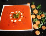 A picture of step 3 of Tomato soup.