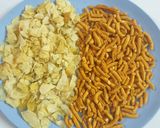 A picture of step 5 of Nairobi Bhel.