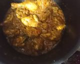 A picture of step 3 of Haleem deghi without any brand daba masala.
