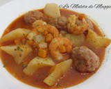 Foto del paso 16 de la receta: Guiso de patatas mar y montaña