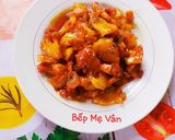Hình bước làm 4 của món Thịt heo kho tiêu