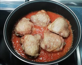 Foto del paso 4 de la receta: Pollo en salsa de tomate casera