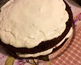 Foto del paso 9 de la receta: Tarta de chocolate con crema y frutos rojos