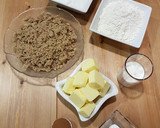 Foto del paso 1 de la receta: Tarta de centeno con arandano y manzana!!!....ó Rupjmaizes Kuka