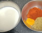 A picture of step 1 of Rajma Paneer Bharwa (stuffed) Paratha.
