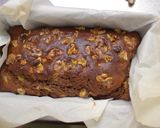 A picture of step 5 of Cocoa banana cake with olive oil.