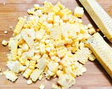 Hình bước làm 2 của món Súp bắp gà nấm