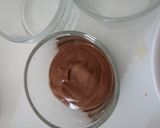 A picture of step 4 of Eggless Chocolate mousse.