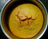 A picture of step 5 of Khaman Dhokla.