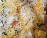 A picture of step 5 of Spicy Chicken Biryani!.
