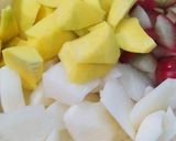 Foto langkah ke 1 dari resep Rujak Coel Bumbu Kacang.