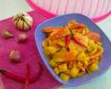 Foto langkah ke 4 dari resep 23.SAMBAL GORENG KERUPUK UDANG.