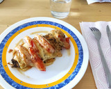 Foto del paso 8 de la receta: Pollo con queso y tomate