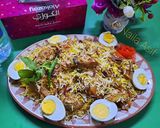 A picture of step 7 of Chicken Aalo Biryani.