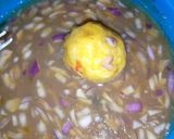 A picture of step 2 of Yam croquette.