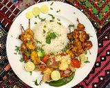 A picture of step 7 of Shish taouk.