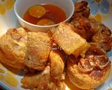 Hình bước làm 3 của món Giò heo đuôi heo chiên giòn