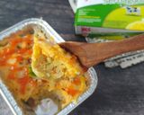 Foto langkah ke 5 dari resep Mie Instan Kukus Saos Keju.