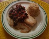 Foto del paso 4 de la receta: Filete de pescado con salsa de jitomate deshidratado