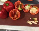 Foto del paso 2 de la receta Pimientos rellenos de atún y arroz