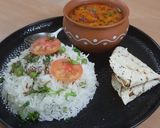 A picture of step 10 of Punjabi pakora kadhi.