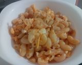 Foto langkah ke 4 dari resep Makaroni Telur Saus Tomat.