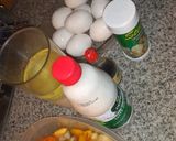 Foto del paso 1 de la receta: Budín integral de pera y duraznos mix de semillas y fruto secas