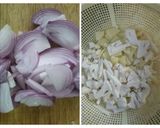 A picture of step 1 of Vegetable Kadhi.