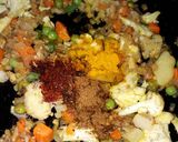 A picture of step 4 of Egg Veg Biryani.