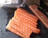 Foto langkah ke 1 dari resep Cheese Salmon (Finger Food/Mpasi 9bulan) #SiapRamadan #SayangAnak.