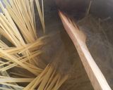 Foto del paso 1 de la receta: Carbonara con jamón bbq