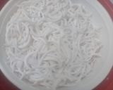 Hình bước làm 1 của món Mứt dừa non vị truyền thống