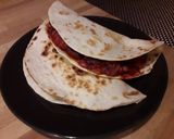 Babos csirkés tortilla recept fázis 3 fotója