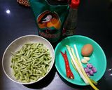 Foto langkah ke 2 dari resep Tumis Buncis Telur.