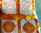 Foto del paso 1 de la receta: Pizza de jamón y tomate