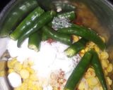 A picture of step 2 of Keerai badai(spinach dal vada).