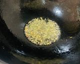 A picture of step 2 of Sajana ghanta (Mixed vegetable Drumstick leaves).