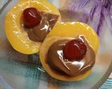 Foto del paso 4 de la receta: Duraznos en almíbar con dulce de leche
