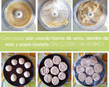 Foto del paso 2 de la receta: Sorprendente pan de papa/patata, harina de arroz y almidón de maíz. SIN GLUTEN SIN HORNO Y ECONÓMICO