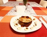 Foto del paso 5 de la receta: Elmo el pancake feliz