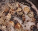 Foto langkah ke 1 dari resep Sate Telur Puyuh & Tempe.