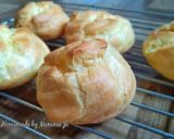 Foto langkah ke 4 dari resep Boston Cream Puff (soes dengan ganache).