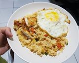 Foto langkah ke 4 dari resep Couscous with Tomato, Leeks and Garlic (quick meal).