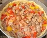 Фото кроку 3 до Открытый мясной пирог.