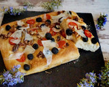 Foto del paso 8 de la receta: Focaccia o pan italiano a la mediterránea