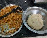 A picture of step 7 of Gobi paratha.