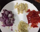 A picture of step 3 of Chicken Curry ala Pinoy.